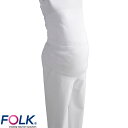 マタニティ パンツ スクラブ 8002FK FOLK フォーク レディース 女性用 白衣 ズボン 医療用 妊婦用 人気 制服 ユニフォーム 医師 看護師 ストレ...