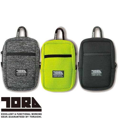 バッグ ポーチ 寅壱 TORA 多機能収納ケース 0321-934 カラビナ調フック付き 腰につけるポーチ カッコい..
