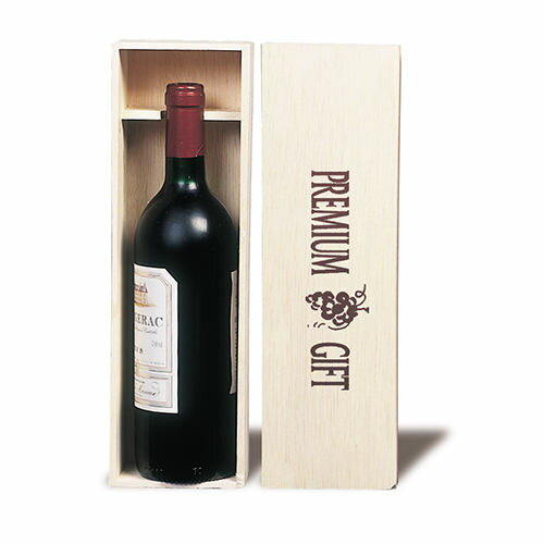 ギフト用ボックス ワインボトル木箱 1本用 シャンパン XJ001CH【ギフト用ボックス】 ワインギフト用品 ワイングッズ