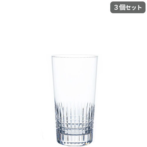 タンブラーグラス カットグラス 12タンブラー 360cc 3個セット 01878 マシンメイド 日本製 デザインカ..