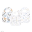 ポイント10倍！aden&anais クラシック スナップビブ mickey+minnie 3-pack classic snap bibs エイデンアンドアネイ 出産祝い プレゼント ギフト disney