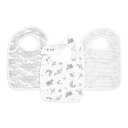 aden&anais オーガニック スナップビブ マップザスター3枚入り map the stars 3-pack organic snap bibs エイデンアンドアネイ 出産祝い プレゼント ギフト organic collection 星座 星 宇宙 star space sign