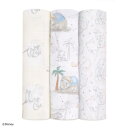 aden&anais スワドル3枚パック my darling dumbo 3-pack classic swaddle エイデンアンドアネイ 出産祝い プレゼ...