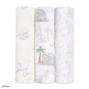 ポイント10倍！aden&anais スワドル3枚パック my darling dumbo 3-pack classic swaddle エイデンアンドアネイ 出産祝い プレゼント ギフト