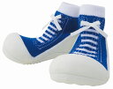 ポイント5倍！Babyfeet 【ギフト無料】 ベビーフィート sneakers blue ギフトパッケージ ベビーシューズ ソックスシューズ ファーストシューズ [出産祝い プレゼント ギフト] ブルー 青 blue