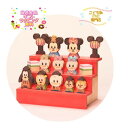 ポイント5倍！Disney KIDEA ひなまつり 3段飾り TYKD00307 節句 キディア ミッキー ミニー ドナルド グーフィー デイジー チップ デール プルート ギフト 赤ちゃん 木製玩具 積み木 木のおもちゃ