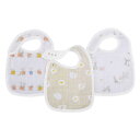 ポイント10倍！【ギフト無料】aden&anais 3枚 クラシック スナップビブ year of the rabbit うさぎ 3-pack classic snap bibs エイデンアンドアネイ おくるみ 3枚 出産祝い プレゼント ギフト asnc30019