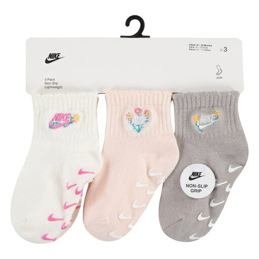 【ギフト無料】 NIKE ナイキ 靴下 nn1175-783 6か月から12か月 ベビーフローラルグリッパーソックス 3足セット ベビー 靴下 socks ソックス おしゃれ スポーツ カッコイイ かわいい 【ギフト無料】 NIKE ナイキ 靴下 nn1175-783 6か月から12か月 ベビーフローラルグリッパーソックス 3足セット ベビー 靴下 socks ソックス おしゃれ スポーツ カッコイイ かわいい