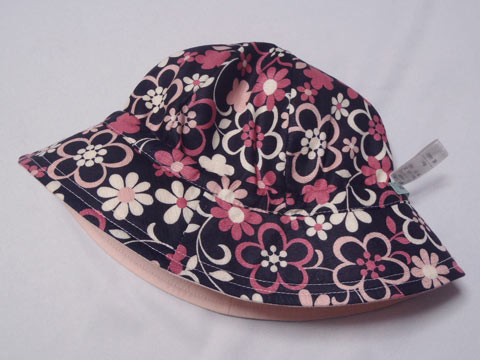 【セール 30%off SALE】 [クーポン配布中] トッカバンビーニ tocca bambini アウトレット 子供服 女の子 48cm ベビー服 帽子 リバーシブル ピンク 花柄 春 夏 ★4 ぼうし ガールズ 女児 キッズ ベビー 【中古】 ユーズド リサイクル こども