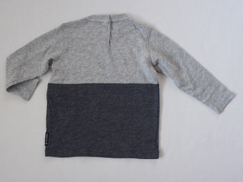 �ڥ����� 30%off SALE�� [m] ����ޡ��˥���˥� armani junior �����ȥ�å� �Ҷ��� �ˤλ� 12M �� 70cm �٥ӡ��� Ĺµ T����� ����T ���졼 �� �� ��3 �ȥåץ� �ܡ����� �˻� ���å� �٥ӡ� ����š� �桼���� �ꥵ������ ���ɤ�