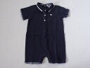 セール 30%off SALE [最大1000円 offクーポン 対象] アルマーニジュニア armani junior アウトレット 子供服 男の子 12M 約 70cm ベビー服 半袖 Tオール カバーオール ショートオール ロンパース 紺 春 夏 ★3 ボーイズ 男児 キッズ ベビー 【中古】 リサイクル