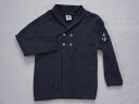 [m] プチバトー petit bateau アウトレット 子供服 女の子 24M 約 85cm 90cm ベビー服 長袖 カーディガン グレー 秋 冬 ★4 トップス 冬服 ガールズ 女児 キッズ ベビー 【中古】 ユーズド リサイクル こども