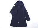 [10% offクーポン 対象] アルマーニジュニア armani junior アウトレット 子供服 女の子 12歳 約 150cm 長袖 コート アウター 紺 ロング丈 秋 冬 ★3 冬服 ガールズ 女児 キッズ ジュニア 【中古】 ユーズド リサイクル こども