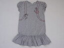 [m] グッチ チルドレンズ gucci childrens アウトレット 子供服 女の子 36M 約 95cm 100cm ベビー服 半袖 チュニック ワンピース グレー 春 夏 ★3 ガールズ 女児 キッズ ベビー 【中古】 ユーズド リサイクル