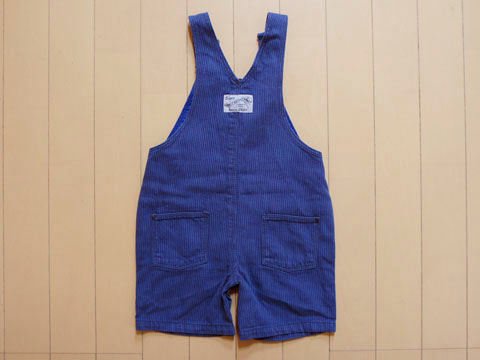 [最大1000 円OFFクーポン 対象] プチバトー petit bateau アウトレット 子供服 男の子 18M 約 80cm ベビー服 ショートオール オーバーオール ロンパース カバーオール ストライプ 青 春 夏 ★4 ボーイズ キッズ ベビー 【中古】 ユーズド