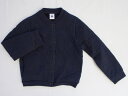 半額 セール 50%off SALE [最大1000 円offクーポン ] プチバトー petit bateau アウトレット 子供服 男の子 女の子 5歳 約 100cm 110cm 長袖 カットソー 薄手 ブルゾン ジャンパー ジャケット 紺 秋 ★3 アウター ボーイズ ガールズ キッズ 【中古】 ユーズド