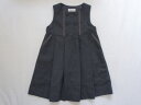 [最大1000円 offクーポン 対象] 銀座サエグサ sayegusa アウトレット 子供服 女の子 3歳 約 95cm ベビー服 ジャンパースカート グレー ウール100% 受験 面接 フォーマル 卒園式 入園式 秋 冬 ★4 キッズ ベビー 【中古】 ユーズド セレモニースーツ