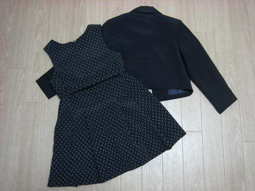 [m] ポンポネットpom ponette 子供服 ジャンパースカート ボレロジャケット アンサ...