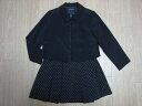 [m] ポンポネットpom ponette 子供服 ジャンパースカート ボレロジャケット アンサンブル 110cm ★4 入学式 お受験 卒業式 面接 キッズ【中古】ユーズド女の子 ガールズ ブランド USED アウトレット 古着 フォーマル