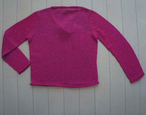 [m]★5 新品 未使用 シモネッタミニ simonetta mini マメール アウトレット 子供服 女の子 8歳 約 130cm 長袖 カーディガン ピンク 春 夏 秋 トップス ガールズ キッズ 【中古】 ユーズド リサイクル 古着 子ども服