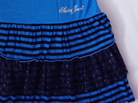 セール 30%off SALE [最大P14倍 5日24h要エントリー] シスタージェニィ シスタージェニー sister jenni 150cm アウトレット 子供服 女の子 キャミソール ワンピース 青 春 夏 ★3 ガールズ 女児 キッズ ジュニア 【中古】 ユーズド リサイクル 古着 子ども服 こども