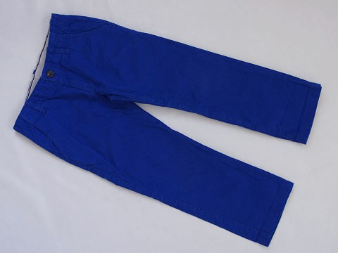 Rakuten - 【セール 30%off SALE】 [m] プチバトー petit bateau アウトレット 子供服 男の子 4歳 約 100cm パンツ ロング丈 青 ズボン ボトムス 春 夏 ★3 ボーイズ 男児 キッズ 【中古】 ユーズド リサイクル こども