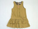 [最大1000円 offクーポン 対象] ミキハウス miki house mikihouse アウトレット 子供服 女の子 110cm ジャンパースカート 茶色 リーナちゃん 春 夏 ★4 ガールズ 女児 キッズ 【中古】 ユーズド リサイクル こども