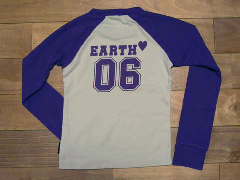 [20日P最大15倍 Rカード要エントリー] 【 ポッキリ 1000円 】 アースマジック EARTH MAGIC 子供服 女の子 女児 長袖 Tシャツ ロンt ティーシャツ トップス 白 紫120cm ★2 キッズ 【中古】 ユーズド ガールズ アウトレット リサイクル 古着 子ども服 こども服