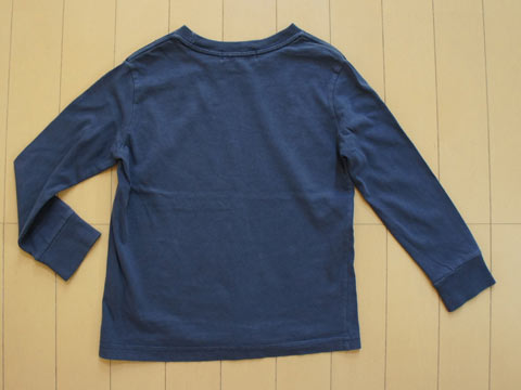 [最大1000円クーポン対象] ポロ ラルフローレン polo ralph lauren アウトレット 子供服 男の子 110cm 長袖 Tシャツ ロンT カットソー 紺 春 夏 秋 ★2 トップス ボーイズ 男児 キッズ 【中古】 ユーズド リサイクル 古着 子ども服 こども