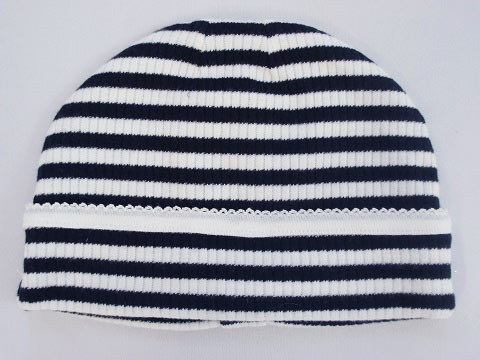 [300-2000円offクーポン対象] ケイトスペード kate spade アウトレット 子供服 女の子 約 46cm 48cm 50cm ベビー服 カットソー 帽子 ボーダー 白 黒 春 秋 冬 ★4 ぼうし 冬服 ガールズ 女児 キッズ ベビー 【中古】 ユーズド リサイクル 古着 子ども服 こども