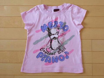 70%off SALE 半額以下 [m] メゾピアノ mezzo piano 子供服 女の子 女児 半袖 Tシャツ ティーシャツ トップス 120cm ★3 キッズ 【中古】 ユーズド ガールズ アウトレット リサイクル 古着 子ども服 こども服 子供 子ども