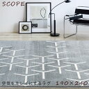 190x240cm ふかふかオールシーズンラグ スコープ | カーペット ラグ 敷物 絨毯 じゅうたん ラグマット しきもの シャギー シャギーラグ びっくり 価格 GY グレー グレイ 灰色 グレージュ 低反発 低反撥 包み ホットカーペット 床暖房 可