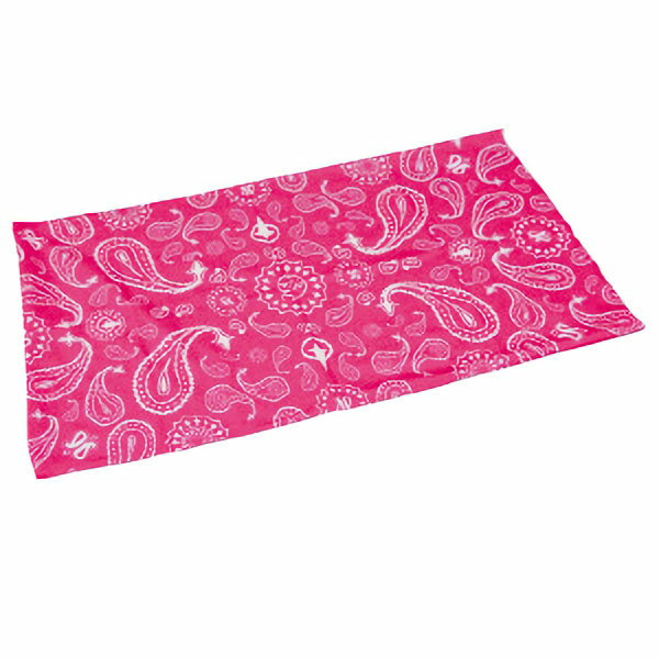 【最安値に挑戦!】らくらくバンダナ(1枚)桃 43−985-