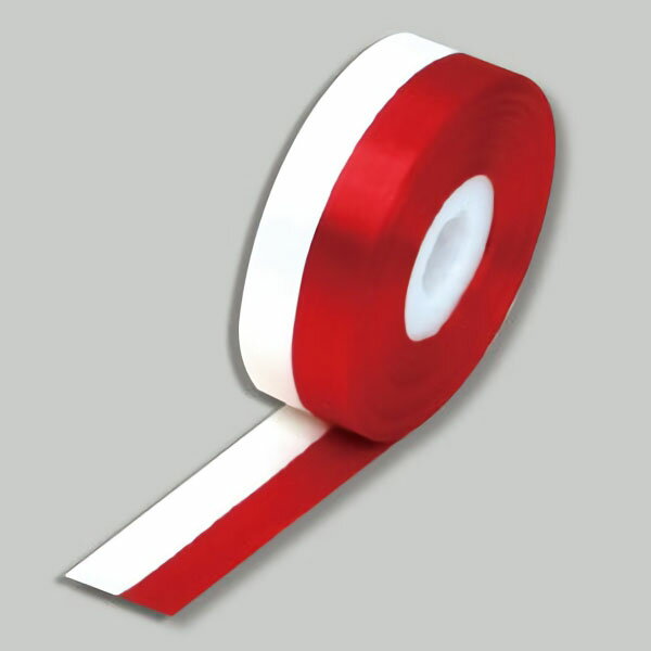 リボン　紅白　48mm　　395064