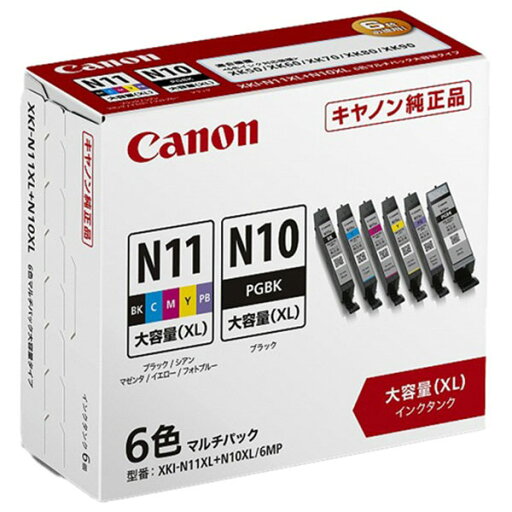 インクタンク XKI−N11XL+N10XL/6MP インクタンク XKI−N11XL+N10XL/6MP