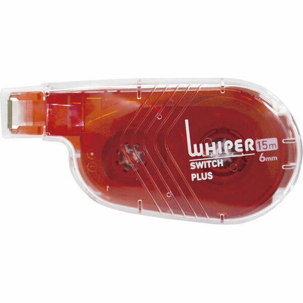 修正テープ　ホワイパースイッチ　本体　レッド　50136