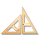 【期間限定価格】大三角定規MW?6M- 学習用品