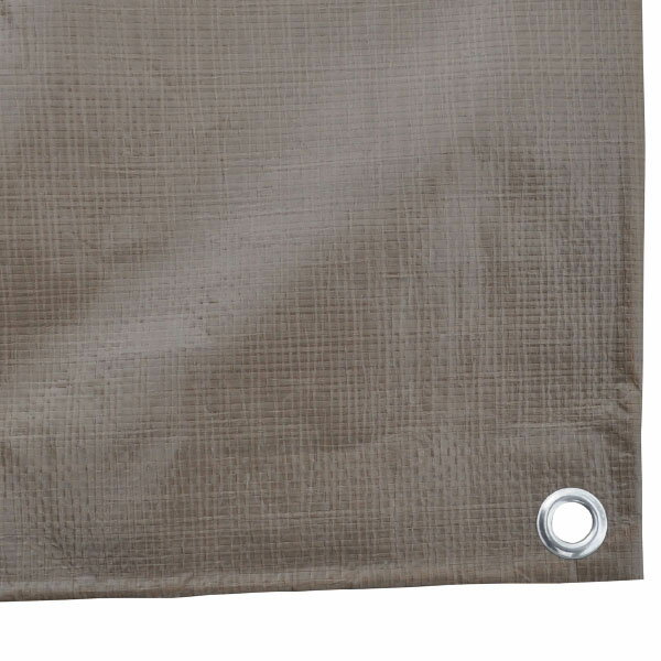 【楽天最安値に挑戦!】ブルーシート 自然色 ダークブラウン 1700×1700 YRシート #3000 シート厚約0.25ミリ 自然色のレジャーシート 大判 厚...