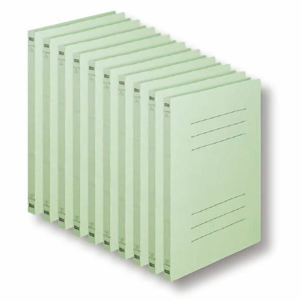 FファイルNJ A4S グリーン×10