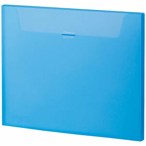 キャリーファイル　ブルー