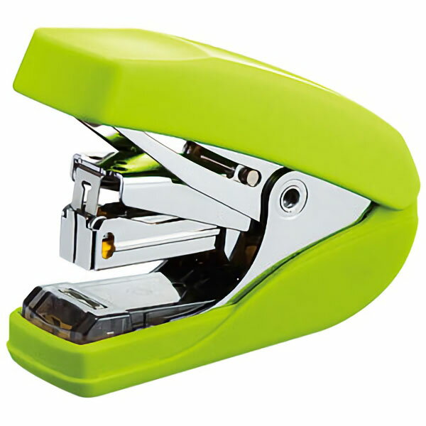 ステープラー＜パワーラッチキス＞黄緑