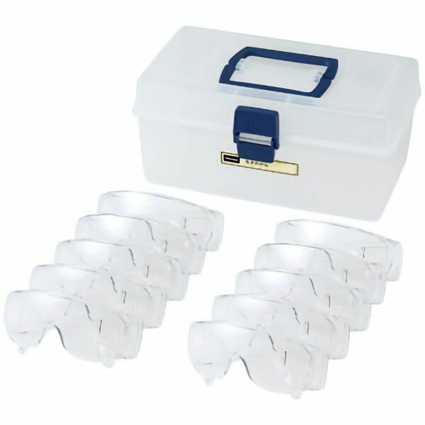 安全めがね（生徒用）10個組CG?10ケース付