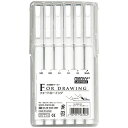 ミリペン FOR DRAWING 6本セット 4600?6A