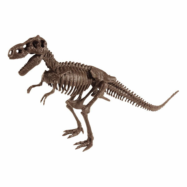 ●ティラノサウルス●1セット●発掘した化石を組み立てると、本物そっくりな恐竜の骨格模型が作れます。●付属のキットで化石を発掘！●本体サイズ／約34（全長）cm　●型式／CL1663KJ　●寸法／150（幅）×100（奥）×33（高）mm　●...