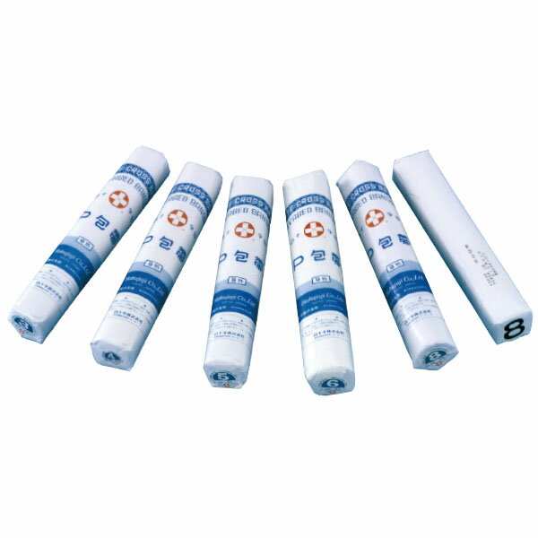 包帯（両側耳付）　3裂3巻　H1430