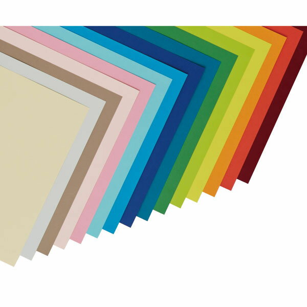 スターカラー　8切／10枚入　クリーム ラシャ紙 色画用紙 画用紙 スターカラー（色画用紙） 4983587872184