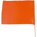サテン特大旗（四角）オレンジ　44275