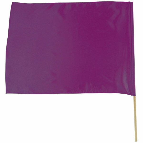 サテン特大旗（四角）紫　　44277