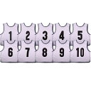 メッシュベスト1−10 白 EKB401W 運動会用品 ビブス ベスト(ビブス) メッシュベスト 4934048626907