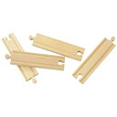 moku TRAIN 直線レール4本セット 知育玩具 電車(木製玩具) 鉄道(木製玩具) 4573298233086